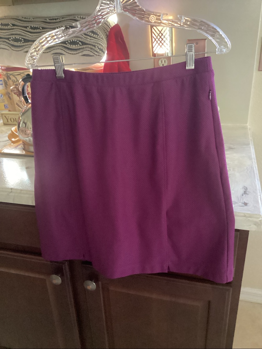 Women's Deep Purple Golf Skirt